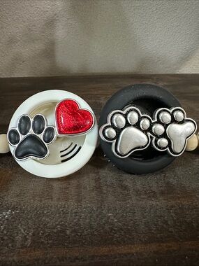 Set of 2 Pet Themed Bath & Body Works Scentportable Vent Clips